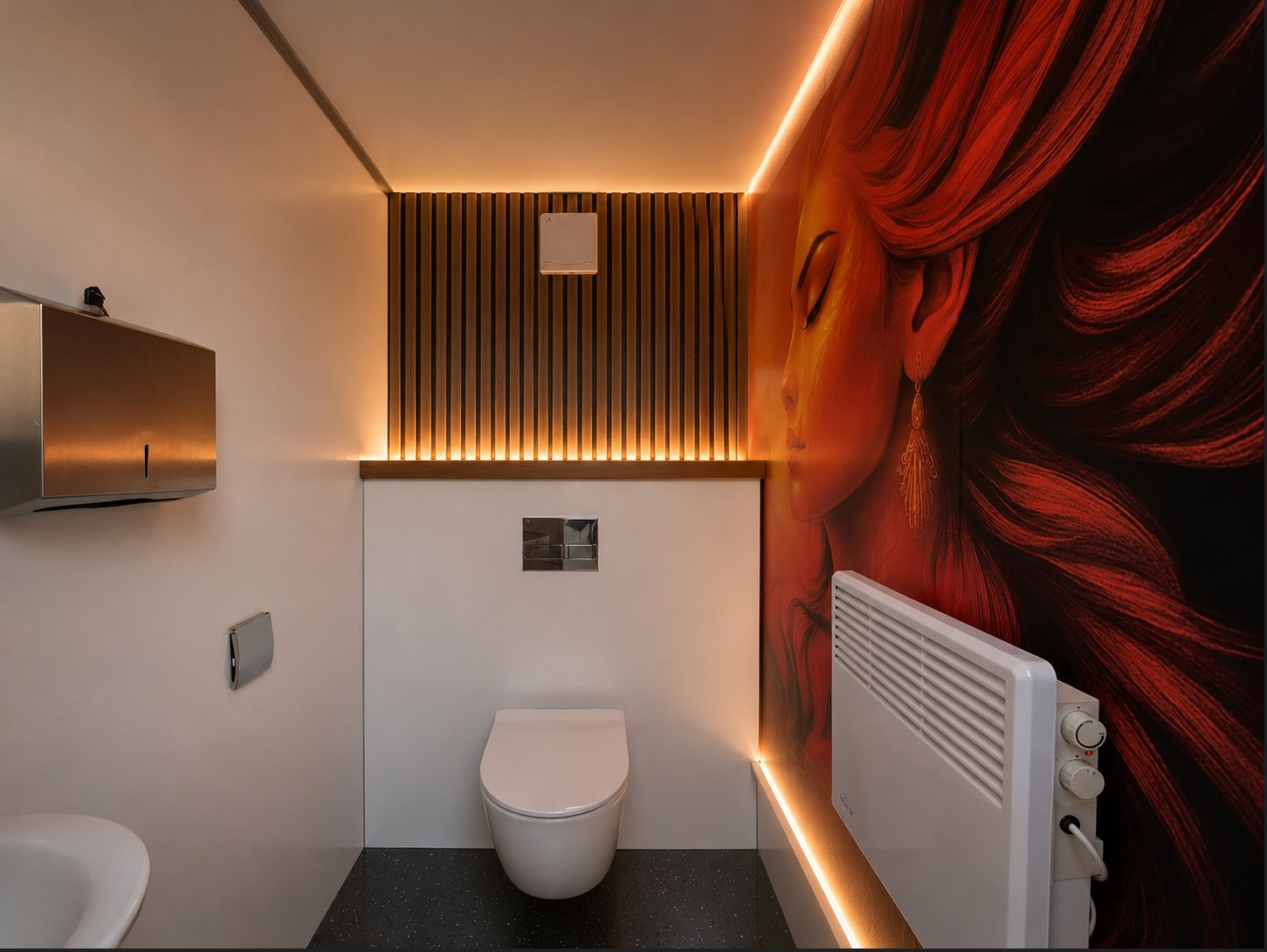 VIP Toilettenwagen Damenbereich – WC-Mobil.de